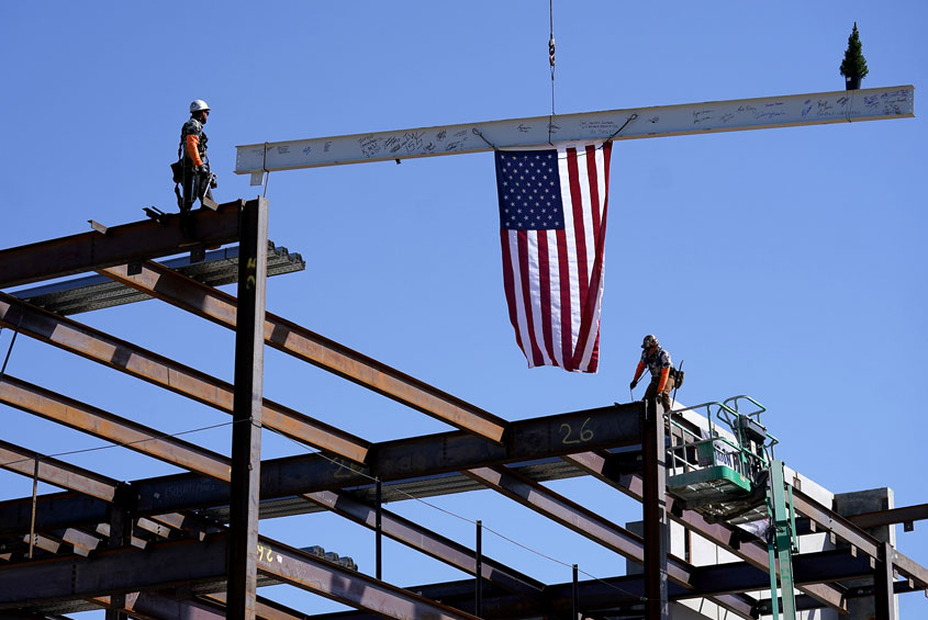 Resnick Student Union construction ceremony