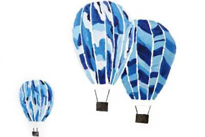 Painting of baloons